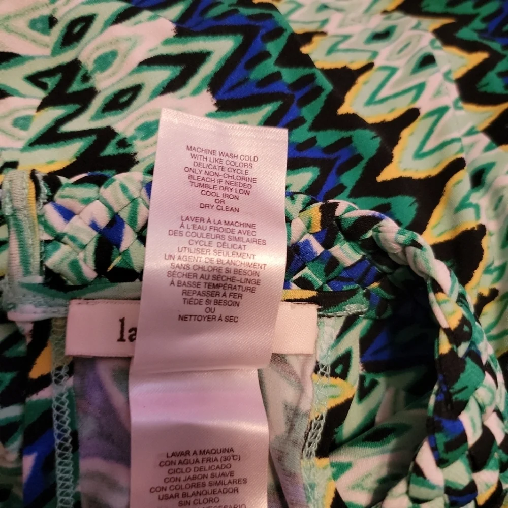 Laundry by Design Print Halter Mini Dress - Picture 7 of 7